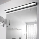 Modern silver & black led vanity light bathroom wall lighting