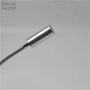 Modern silver flexible led wall lamp bedroom reading sconce