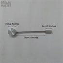 Modern silver flexible led wall lamp bedroom reading sconce