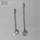 Modern silver flexible led wall lamp bedroom reading sconce