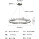 Modern silver frosted glass pendant light kitchen island design