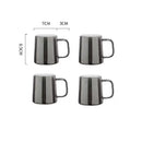 Modern silver glass water pitcher kitchen juice jug with lid
