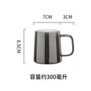 Modern silver glass water pitcher kitchen juice jug with lid
