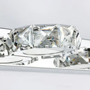 Modern silver & gold decorbites crystal bedroom mirror wall lamps