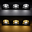 Modern silver & gold decorbites crystal bedroom mirror wall lamps