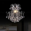 Modern silver & gold decorbites crystal chandelier living room pendant light