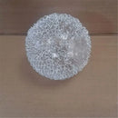 Modern silver mesh decorbites glass lampshade living room light cover