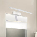 Silver Minimalist Vanity Light
