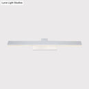DecorBites™ Modern Streamlined LED Vanity Wall Light - White Metal Shade, Warm/White Light, 17"/23" L