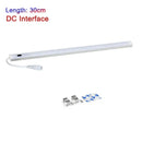 Modern silver rectangular led cabinet light with hand sweep switch kitchen