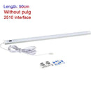 Modern silver rectangular led cabinet light with hand sweep switch kitchen