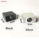 Modern silver square wall lamp – living room solar led light