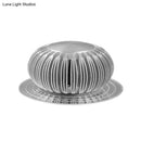 Modern silver starburst led sconce direct wired living room light
