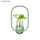 DecorBites™ Macaron Metal LED Wall Sconce with Plant Pot for Bedroom - Grey/Yellow/Blue