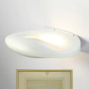 Modern smiling face black & white led wall lamp corridor light