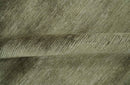 Modern Solid Plain Olive Hand Knotted 6x9 Bamboo Silk area Rug