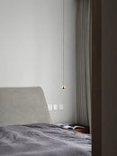 Modern spherical gold led pendant lamp dining room light