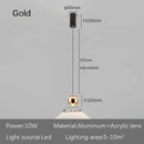 Modern spherical led bedside lifting pendant light bedroom decor