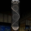 Modern spiral decorbites crystal led chandelier dining room light