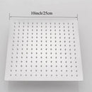 Modern square rain shower head bathroom chrome rainfall sprayer