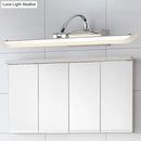 DecorBites™ Modern Stainless Steel Bathroom LED Wall Vanity Light - Chrome Finish