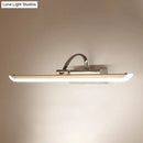 DecorBites™ Modern Stainless Steel Bathroom LED Wall Vanity Light - Chrome Finish