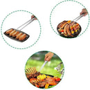 DecorBites™ BBQ Tongs: Stainless Steel Churrasco Cooking Clip for Buffet & Restaurant
