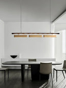 Modern stainless steel brushed gold pendant lamp dining room