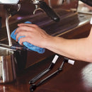 Modern stainless steel espresso machine cleaning kit kitchen accessory