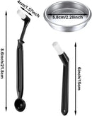 Modern stainless steel espresso machine cleaning kit kitchen accessory
