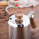 Modern stainless steel gooseneck drip coffee pot kitchen kettle