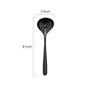 Modern stainless steel small gravy ladle set dining room sauce spoons