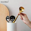 Modern stainless steel small gravy ladle set dining room sauce spoons