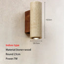 DecorBites™ Cave Stone Outdoor Wall Lamp: Waterproof Yellow Light for Bedroom, Courtyard, Balcony Garden