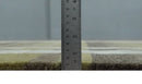 Modern Stripes Design Olive, Charcoal, Ivory and Gray Hand loom 5x7 wool Area Rug