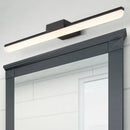 Modern style black & white led wall light bedroom linear sconce