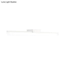 Modern style black & white led wall light bedroom linear sconce
