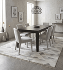 Modern Style Ivory and Gray Kilim Fine Wool Blend Rug