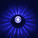 Modern sunburst crystal led flush mount ceiling light for living room