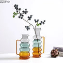 DecorBites™ Bubble Glass Vase Hydroponics Plant Pot Table Decoration Floral Room Aesthetic Decor