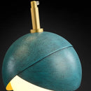 DecorBites™ Blue Copper Chandelier Pendant Light for Kitchen Island & Restaurant