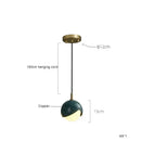 DecorBites™ Blue Copper Chandelier Pendant Light for Kitchen Island & Restaurant