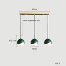 DecorBites™ Blue Copper Chandelier Pendant Light for Kitchen Island & Restaurant