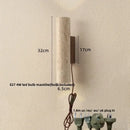 Modern terrazzo concrete led wall sconce bathroom light