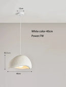 Modern textured cream cloud chandelier dining room pendant light