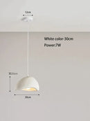 Modern textured cream cloud chandelier dining room pendant light