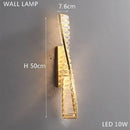 Modern three tier crystal gold ring led chandelier dining room