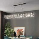 Modern three tiered decorbites crystal led chandelier living room
