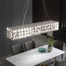 Modern three tiered decorbites crystal led chandelier living room