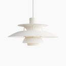 Modern tiered colorful metal hanging light dining room suspension lamp
